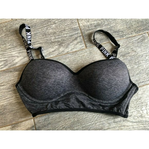 Victorias Secret Pink Bralette Small Underwire - Picture 1 of 5